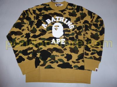 crewneck bape camo