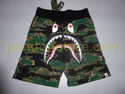 bape tiger shark shorts