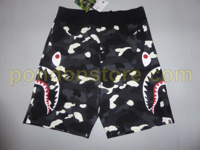 bape side shark shorts