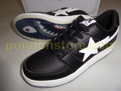 a bathing ape bapesta shark black