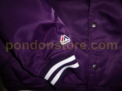 Bape majestic satin sale varsity jacket