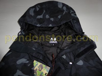 A BATHING APE : 17 S/S bape x NEIGHBORHOOD camo snowboard jacket