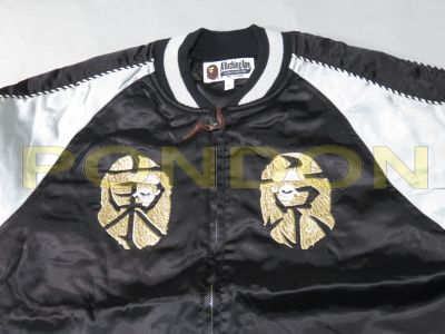 A BATHING APE : tokyo face souvenir jacket black [Pondon Store]