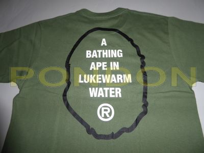 A bathing ape 2025 in lukewarm water