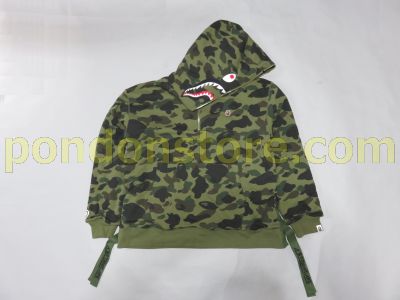 camo sherpa pullover