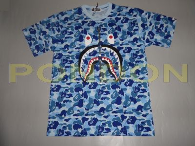 bape abc camo shark tee