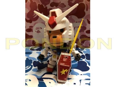 A BATHING APE : baby milo & RX-78-2 gundam SD EX-STANDARD [Pondon