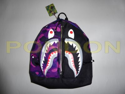 bape backpack purple