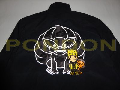 A BATHING APE : Naruto x bape coach jacket [Pondon Store]