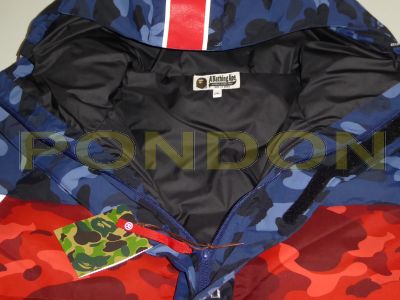 A BATHING APE : bape x PSG long down jacket [Pondon Store]