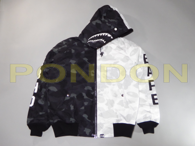 A Bathing Ape Bape X Neighborhood N2 B Down Jacket White Pondon Store