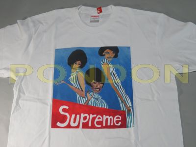 supreme group tee white