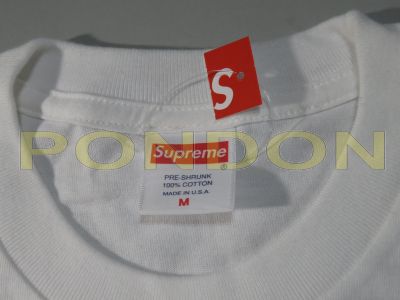 supreme group tee white