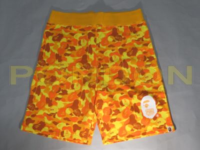 BAPE x PUBG Sweat Shorts Orange