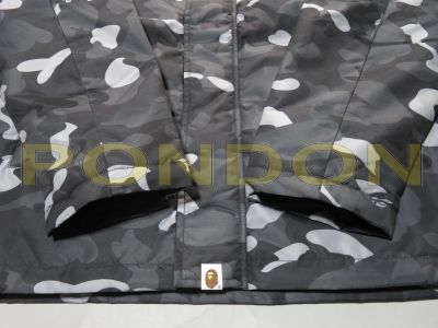 A BATHING APE : gradation camo lace up jacket black [Pondon Store]