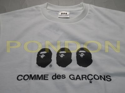 bape cdg tee