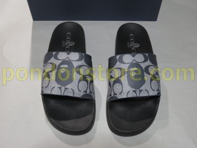 A BATHING APE : bape x coach slide sandals [Pondon Store]