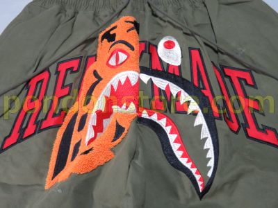 A BATHING APE : bape x readymade tiger shark basketball shorts