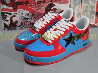 A BATHING APE : bapesta bape x marvel spider-man [Pondon Store]