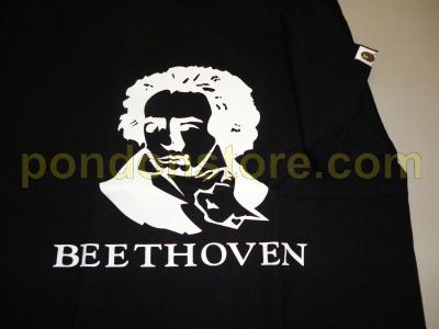 A BATHING APE : bape BEETHOVEN black tee [Pondon Store]