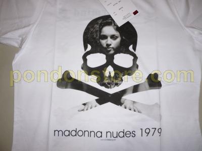 mastermind japan : mastermind Japan x Madonna x Theater8 white tee #4  [Pondon Store]