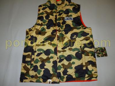 bape camo vest