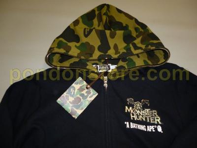 bape monster hoodie