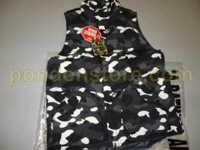 bape camo vest