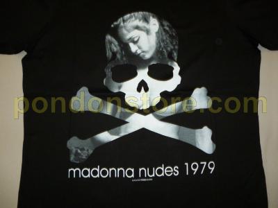 mastermind japan : mastermind Japan x Madonna x Theater8 black tee #2  [Pondon Store]