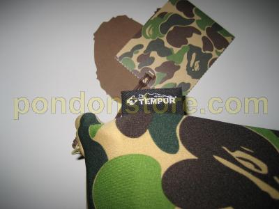 A BATHING APE : bape x TEMPUR Pillow Cushion abc green camo sale [Pondon  Store]