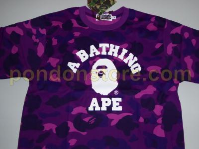 a bathing ape purple camo