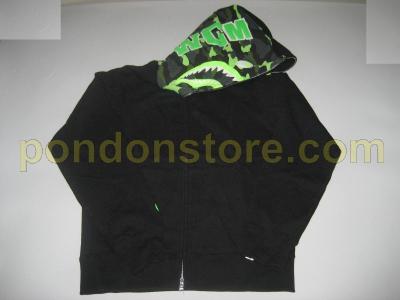 Lime green bape on sale hoodie