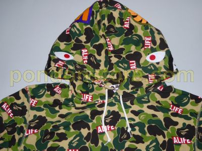 Bape best sale alife hoodie