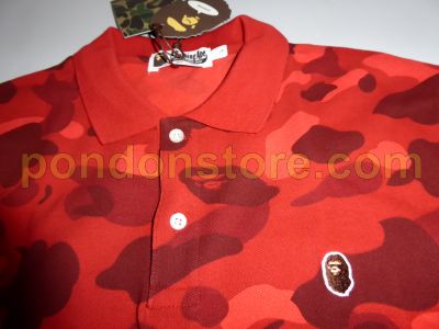 red bape polo