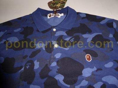 bape polo purple