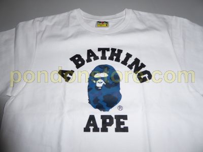 blue a bathing ape shirt