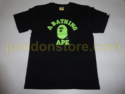 neon green bape shirt