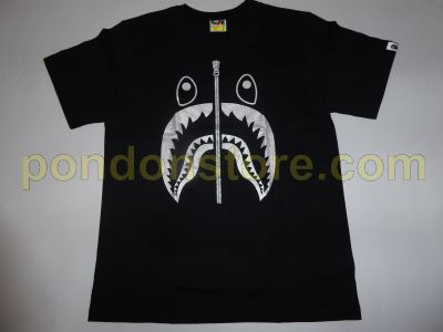 bape glitter shark tee